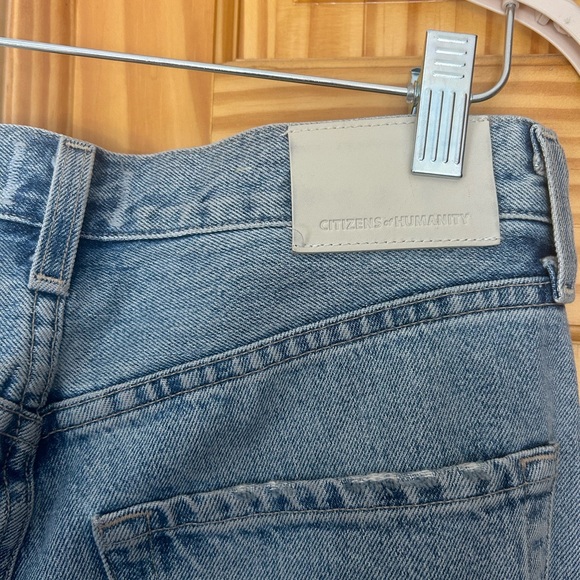 Citizens of Humanity + NET Sustain Devi Slim Straight Leg Organic Jeans Size 25 - Picture 7 of 7